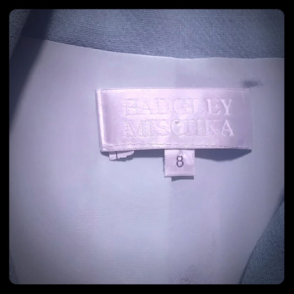 WOW! BADGLEY MISCHKA WOOL SILK LINING 8 ALL SEASONS SKIRT SUIT USA - Picture 5 of 7